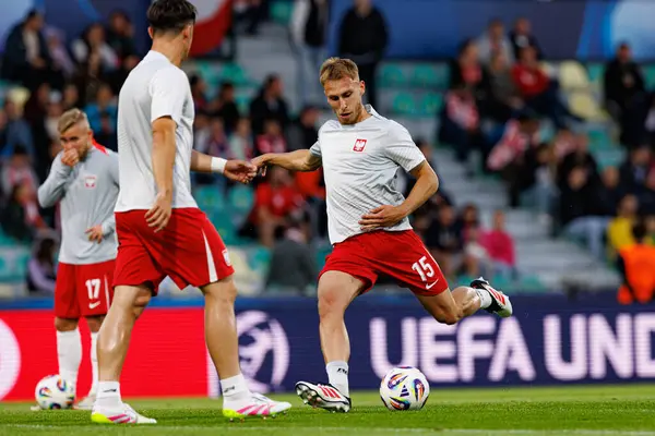 Michal Gurgul, Polonya ve Gürcistan milli takımları arasında oynanan UEFA Euro U-21 2025 maçında görüldü (Maciej Rogowski)