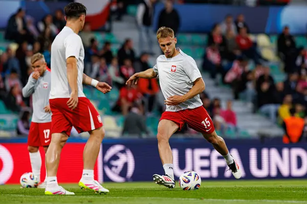 Michal Gurgul, Polonya ve Gürcistan milli takımları arasında oynanan UEFA Euro U-21 2025 maçında görüldü (Maciej Rogowski)