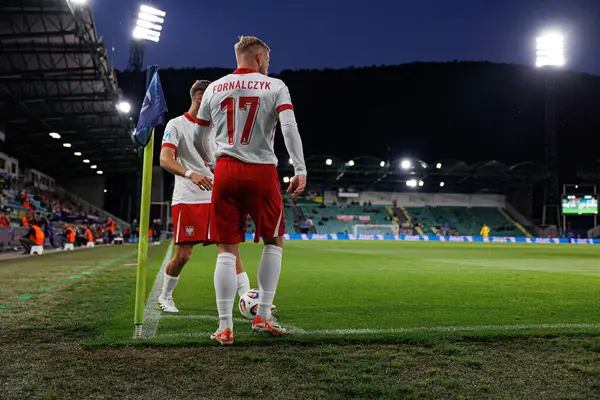 Mariusz Fornalczyk UEFA Euro U-21 2025 maçında Polonya ve Gürcistan milli takımları arasında görüldü (Maciej Rogowski)