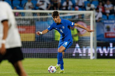 Almanya ve Slovenya milli takımları arasında oynanan UEFA U-21-2025 maçında Relja Obriç görüldü (Maciej Rogowski)