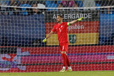 Martin Turk, Almanya ve Slovenya milli takımları arasında oynanan UEFA U-21-2025 maçında görüldü (Maciej Rogowski)