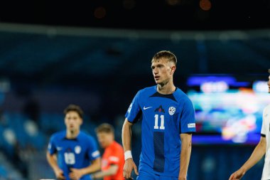 Almanya ve Slovenya milli takımları arasında oynanan UEFA U-21-2025 maçında Dino Kojiç görüldü (Maciej Rogowski)