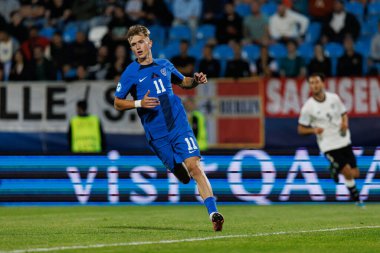 Almanya ve Slovenya milli takımları arasında oynanan UEFA U-21-2025 maçında Dino Kojiç görüldü (Maciej Rogowski)