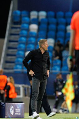 Andrej Razdrh, Almanya ve Slovenya milli takımları arasında oynanan UEFA U-21 2025 maçında görüldü (Maciej Rogowski)