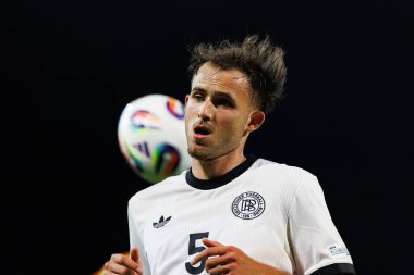 UEFA U-21-2025 maçında Almanya ve Slovenya milli takımları arasında Max Rosenfelder görüldü (Maciej Rogowski)