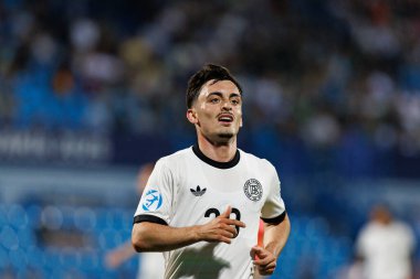 Paul Nebel, Almanya ve Slovenya milli takımları arasında oynanan UEFA U-21-2025 maçında görüldü (Maciej Rogowski)