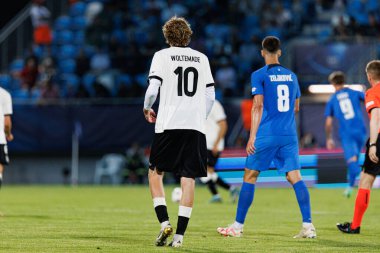 Nick Woltemade, Almanya ve Slovenya milli takımları arasında oynanan UEFA U-21-2025 maçında görüldü (Maciej Rogowski)