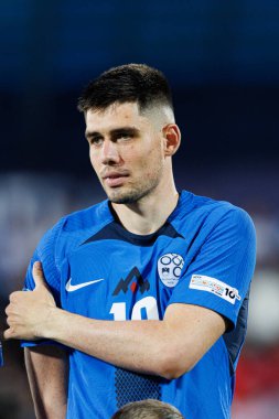  Enrik Ostrc, Almanya ve Slovenya milli takımları arasında oynanan UEFA Euro U-21 2025 maçında görüldü (Maciej Rogowski)