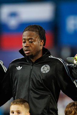 Almanya ve Slovenya milli takımları arasında oynanan UEFA U-21-2025 maçında Bright Arrey-Mbi görüldü (Maciej Rogowski)