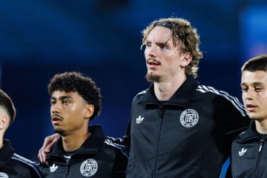 Nathaniel Brown ve Nick Woltemade, Almanya ve Slovenya milli takımları arasında oynanan UEFA Euro U-21 2025 maçında görüldü (Maciej Rogowski)