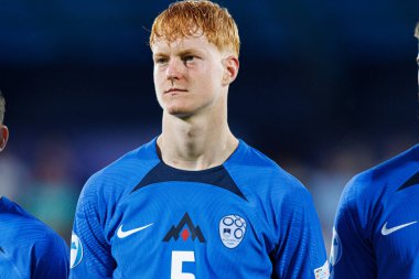 Lovro Goliç, Almanya ve Slovenya milli takımları arasında oynanan UEFA U-21-2025 maçında görüldü (Maciej Rogowski)
