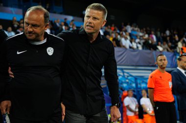 Andrej Razdrh, Almanya ve Slovenya milli takımları arasında oynanan UEFA U-21 2025 maçında görüldü (Maciej Rogowski)