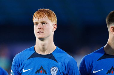 Lovro Goliç, Almanya ve Slovenya milli takımları arasında oynanan UEFA U-21-2025 maçında görüldü (Maciej Rogowski)