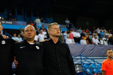 Andrej Razdrh, Almanya ve Slovenya milli takımları arasında oynanan UEFA U-21 2025 maçında görüldü (Maciej Rogowski)