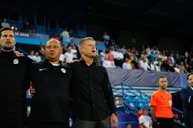 Andrej Razdrh, Almanya ve Slovenya milli takımları arasında oynanan UEFA U-21 2025 maçında görüldü (Maciej Rogowski)