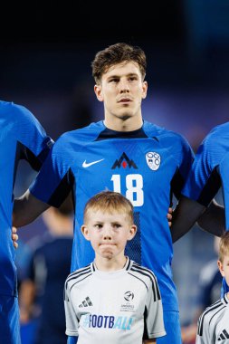 Marko Brest, Almanya ve Slovenya milli takımları arasında oynanan UEFA U-21-2025 maçında görüldü (Maciej Rogowski)