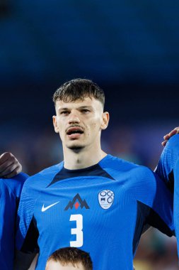Almanya ve Slovenya milli takımları arasında oynanan UEFA U-21-2025 maçında Srdan Kuzmiç görüldü (Maciej Rogowski)