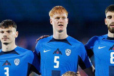 Lovro Goliç, Almanya ve Slovenya milli takımları arasında oynanan UEFA U-21-2025 maçında görüldü (Maciej Rogowski)