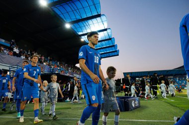 Marko Brest, Almanya ve Slovenya milli takımları arasında oynanan UEFA U-21-2025 maçında görüldü (Maciej Rogowski)