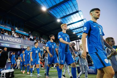 Lovro Goliç, Almanya ve Slovenya milli takımları arasında oynanan UEFA U-21-2025 maçında görüldü (Maciej Rogowski)