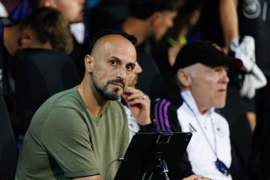 Antonio di Salvo, Almanya ve Slovenya milli takımları arasında oynanan UEFA U-21-2025 maçında görüldü (Maciej Rogowski)