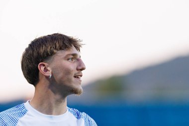 Tio Cipot, Almanya ve Slovenya milli takımları arasında oynanan UEFA U-21-2025 maçında görüldü (Maciej Rogowski)