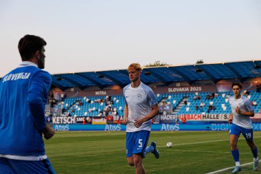 Lovro Goliç, Almanya ve Slovenya milli takımları arasında oynanan UEFA U-21-2025 maçında görüldü (Maciej Rogowski)