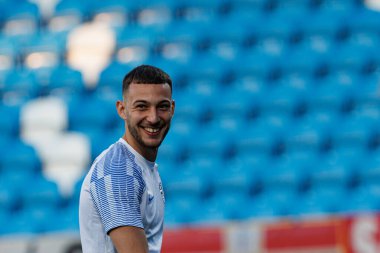 Martin Turk, Almanya ve Slovenya milli takımları arasında oynanan UEFA U-21-2025 maçında görüldü (Maciej Rogowski)