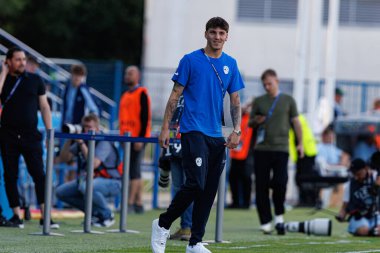 Tio Cipot, Almanya ve Slovenya milli takımları arasında oynanan UEFA U-21-2025 maçında görüldü (Maciej Rogowski)