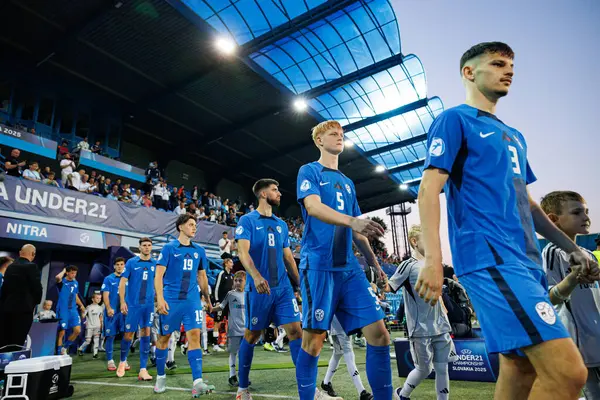 Lovro Goliç, Almanya ve Slovenya milli takımları arasında oynanan UEFA U-21-2025 maçında görüldü (Maciej Rogowski)