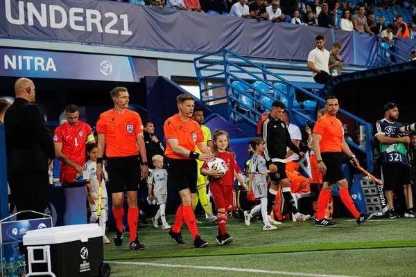 Jacob A Sundberg, Almanya ve Slovenya milli takımları arasında oynanan UEFA U-21-2025 maçında görüldü (Maciej Rogowski)