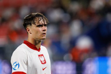 Ariel Mosor, Portekiz ve Polonya milli takımları arasında oynanan UEFA Euro U-21 2025 maçında görüldü (Maciej Rogowski)