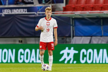 Mateusz Kowalczyk, UEFA Euro U-21 2025 maçında Portekiz ve Polonya milli takımları arasında görüldü (Maciej Rogowski)
