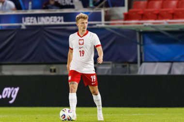 Mateusz Kowalczyk, UEFA Euro U-21 2025 maçında Portekiz ve Polonya milli takımları arasında görüldü (Maciej Rogowski)