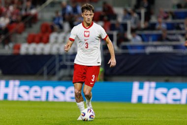 Portekiz ve Polonya milli takımları arasında oynanan UEFA U-21-2025 maçında görülen Patryk Peda (Maciej Rogowski)