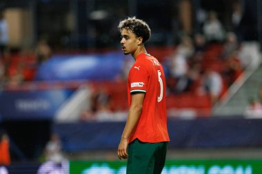 Joao Muniz, Portekiz ve Polonya milli takımları arasında oynanan UEFA Euro U-21 2025 maçında görüldü (Maciej Rogowski)