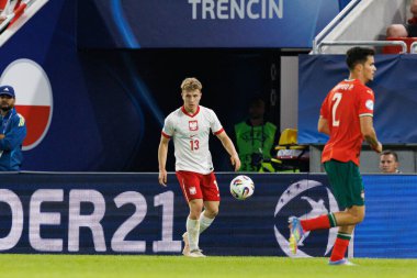 Portekiz ve Polonya milli takımları arasında oynanan UEFA U-21-2025 maçında Filip Luberecki görüldü (Maciej Rogowski)