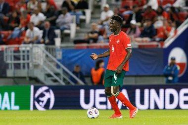 Chico Lamba, Portekiz ve Polonya milli takımları arasında oynanan UEFA Euro U-21 2025 maçında görüldü (Maciej Rogowski)