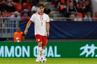 Ariel Mosor, Portekiz ve Polonya milli takımları arasında oynanan UEFA Euro U-21 2025 maçında görüldü (Maciej Rogowski)