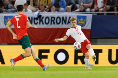 Portekiz ve Polonya milli takımları arasında oynanan UEFA U-21-2025 maçında Filip Luberecki görüldü (Maciej Rogowski)