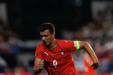 Henrique Araujo, Portekiz ve Polonya milli takımları arasında oynanan UEFA U-21 2025 maçında görüldü (Maciej Rogowski)