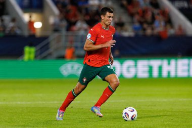 Henrique Araujo, Portekiz ve Polonya milli takımları arasında oynanan UEFA U-21 2025 maçında görüldü (Maciej Rogowski)