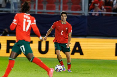Rodrigo Pinheiro, Portekiz ve Polonya milli takımları arasında oynanan UEFA U-21-2025 maçında görüldü (Maciej Rogowski)