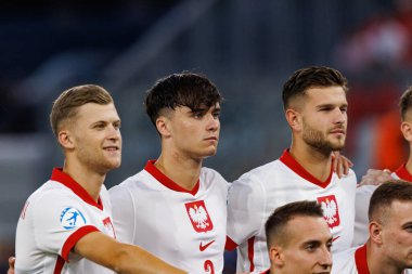 Ariel Mosor, Portekiz ve Polonya milli takımları arasında oynanan UEFA Euro U-21 2025 maçında görüldü (Maciej Rogowski)