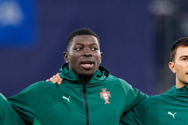 Samuel Soares, Portekiz ve Polonya milli takımları arasında oynanan UEFA Euro U-21 2025 maçında görüldü (Maciej Rogowski)