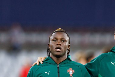 Portekiz ve Polonya milli takımları arasında oynanan UEFA U-21-2025 maçında Geovany Quenda görüldü (Maciej Rogowski)
