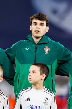 Paulo Bernardo, Portekiz ve Polonya milli takımları arasında oynanan UEFA Euro U-21 2025 maçında görüldü (Maciej Rogowski)