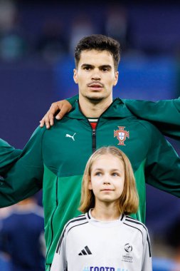 Rodrigo Pinheiro, Portekiz ve Polonya milli takımları arasında oynanan UEFA U-21-2025 maçında görüldü (Maciej Rogowski)