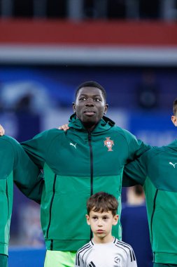 Samuel Soares, Portekiz ve Polonya milli takımları arasında oynanan UEFA Euro U-21 2025 maçında görüldü (Maciej Rogowski)