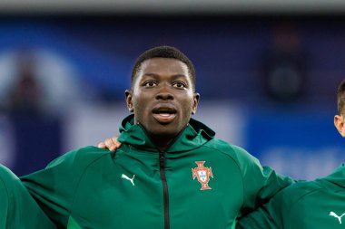 Samuel Soares, Portekiz ve Polonya milli takımları arasında oynanan UEFA Euro U-21 2025 maçında görüldü (Maciej Rogowski)